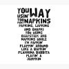 “You Using Way Too Many Napkins” - Eminem Tapestry Official Eminem Merch