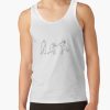 Minimal Eminem Silhouettes Tank Top Official Eminem Merch