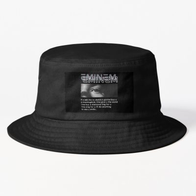 Eminem Quote Bucket Hat Official Eminem Merch