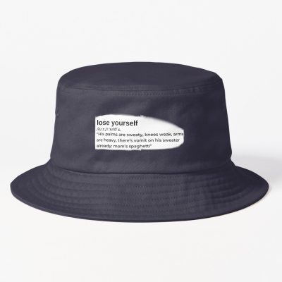 Lose Yourself By Eminem Bucket Hat Official Eminem Merch