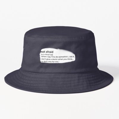 Not Afraid By Eminem Bucket Hat Official Eminem Merch