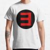 Eminem E Logo Black & Red T-Shirt Official Eminem Merch