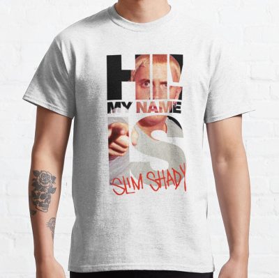 Copy Of Ah Eminem The Real Slim Shady  T-Shirt Official Eminem Merch