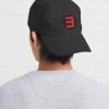 Eminem E Logo Black & Red Cap Official Eminem Merch