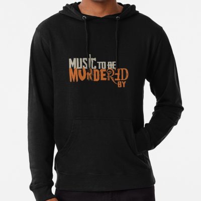 Music To Be Murdered By Text Hoodie Official Eminem Merch