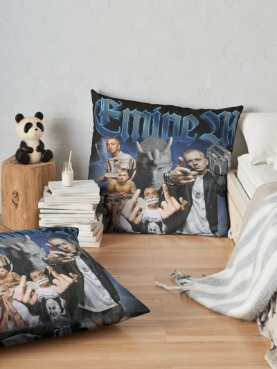 Eminem Throw Pillow Official Eminem Merch