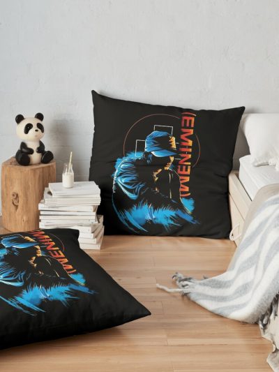 Go Scoot     Eminem Eminem Eminem Eminem Eminem Eminem Eminem, Eminem Eminem Throw Pillow Official Eminem Merch