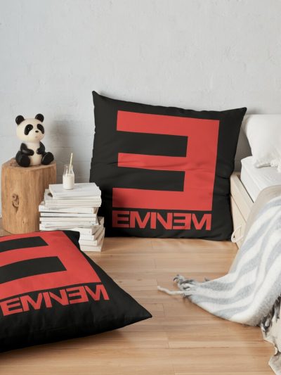 Till I Collapse Throw Pillow Official Eminem Merch