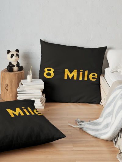 8Mile / 8 Mile / Eminem - Old Eminem Stuff Throw Pillow Official Eminem Merch