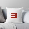 Eminem E Throw Pillow Official Eminem Merch