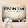 Long White Love Mans Aesthetic Sleep Portrait Bath Mat Official Eminem Merch