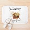 Eminem Spaghetti Meme (White) -  Funny Eminem Meme, Funny Meme, 8 Mile, Vomit On His Sweater Already, Mom'S Spaghetti Meme Bath Mat Official Eminem Merch