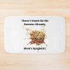 Eminem Spaghetti Meme (White) -  Funny Eminem Meme, Funny Meme, 8 Mile, Vomit On His Sweater Already, Mom'S Spaghetti Meme Bath Mat Official Eminem Merch