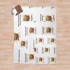 Eminem Spaghetti Meme (White) -  Funny Eminem Meme, Funny Meme, 8 Mile, Vomit On His Sweater Already, Mom'S Spaghetti Meme Throw Blanket Official Eminem Merch