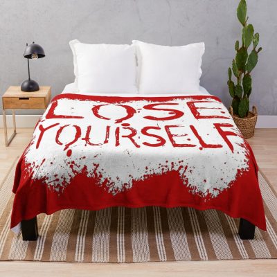 Eminem Lose Yourself Throw Blanket Official Eminem Merch