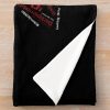 Eminem Songs Silhouette - White & Black Throw Blanket Official Eminem Merch