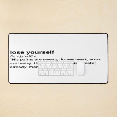 Lose Yourself By Eminem Mouse Pad Official Eminem Merch