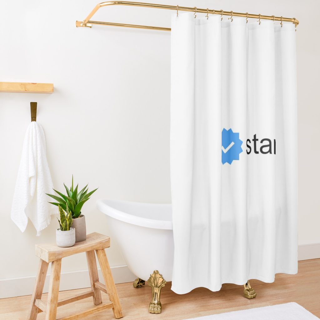 Verified Stan (Eminem Fan) Shower Curtain Official Eminem Merch