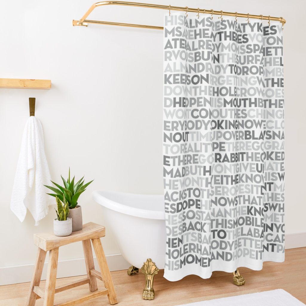 Shower Curtain Official Eminem Merch