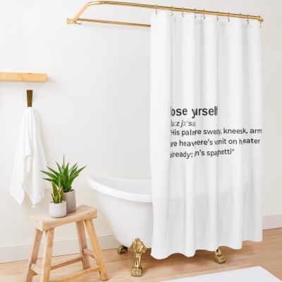 Lose Yourself By Eminem Shower Curtain Official Eminem Merch