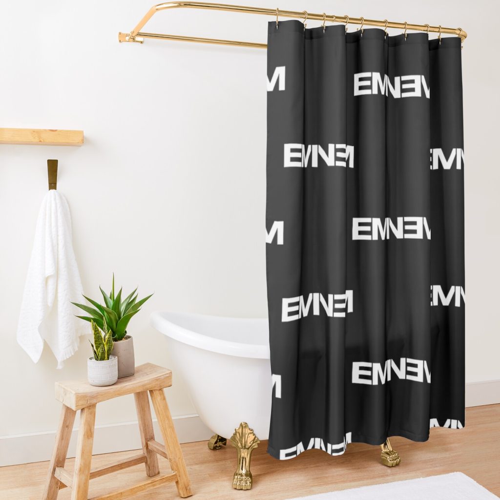 Lose Yourself Eminem Merch Shower Curtain Official Eminem Merch