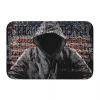 Eminem Non slip Doormat Word Cloud With Grunge American Flag Living Room Kitchen Mat Welcome Carpet 1 - Eminem Merchandise