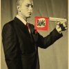 Eminem Posters 8 Mile Poster Hip Hop Rapper Singer Eminem Poster Kraft Paper Decorative Wall Sticker 16 - Eminem Merchandise