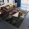 Eminem Rapper hip hop s nger printed area carpet Living room carpet Bedroom floor mat Kitchen 4 - Eminem Merchandise