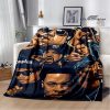 Eminem hip hop singer printing blanket Warm Blanket Flannel Blanket Picnic blanket blankets for beds Birthday 1 - Eminem Merchandise