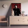 The Famous American Rapper Eminem Art Poster Retro Kraft Paper Sticker DIY Room Bar Cafe Room 3 - Eminem Merchandise