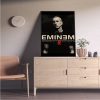 The Famous American Rapper Eminem Art Poster Retro Kraft Paper Sticker DIY Room Bar Cafe Room 4 - Eminem Merchandise