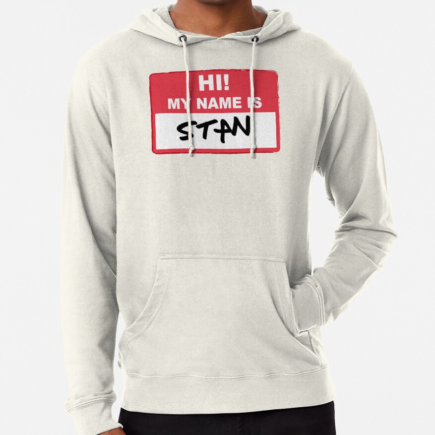 Eminem – Hi My Name Is Stan Hoodie - Eminem Merchandise