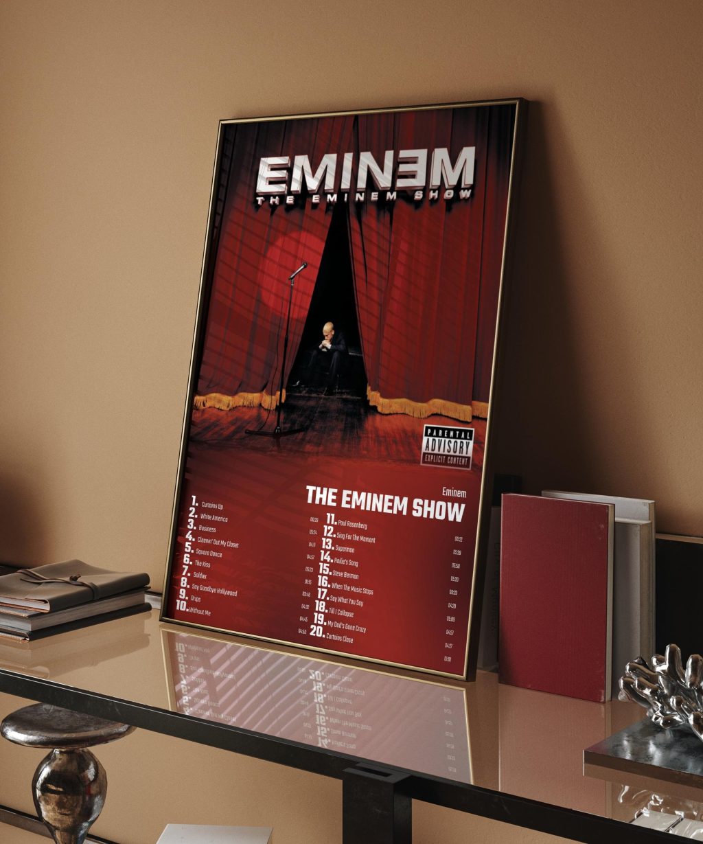 Eminem – The Eminem Show Album Wall Art - Eminem Merchandise