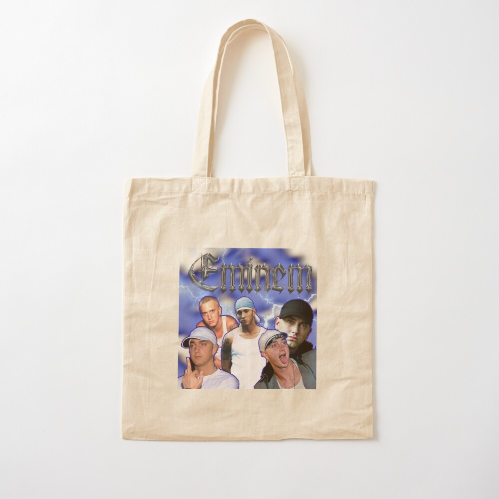 Revival Of Eminem Iconic Design Tote Bag - Eminem Merchandise