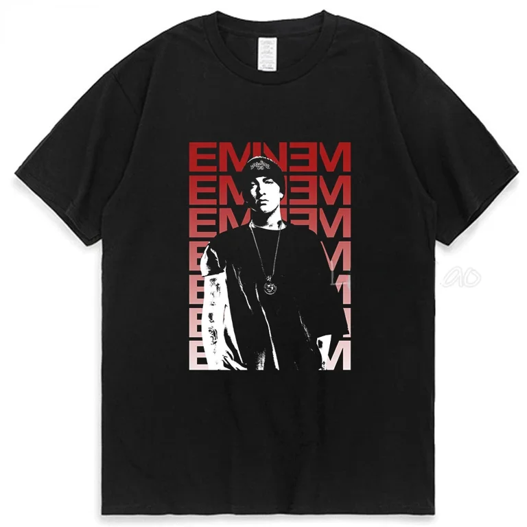 Rapper Eminem T Shirt Men Fashion T shirts - Eminem Merchandise